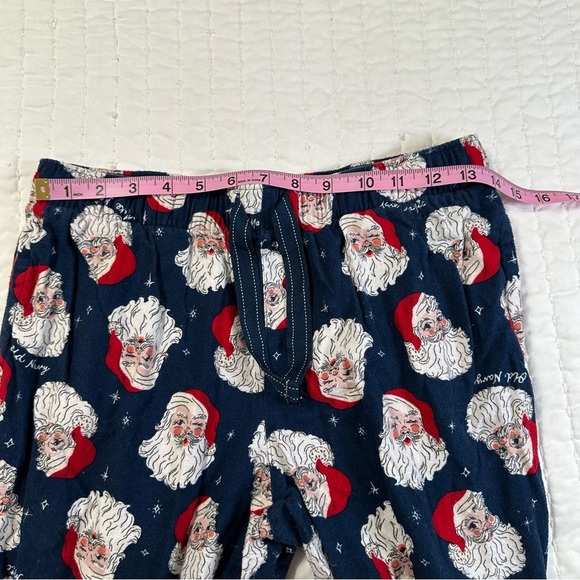 Old Navy Blue and Cream Pajama Pants With Pockets - Picture 4 of 10